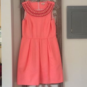 Bright cocktail dress